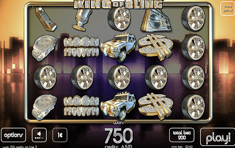 King of bling slot machine
